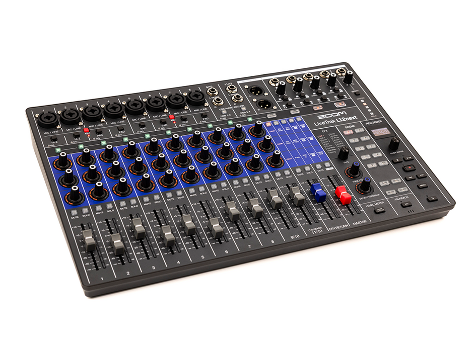 Zoom LiveTrak L12next Digital Mixer-Recorders