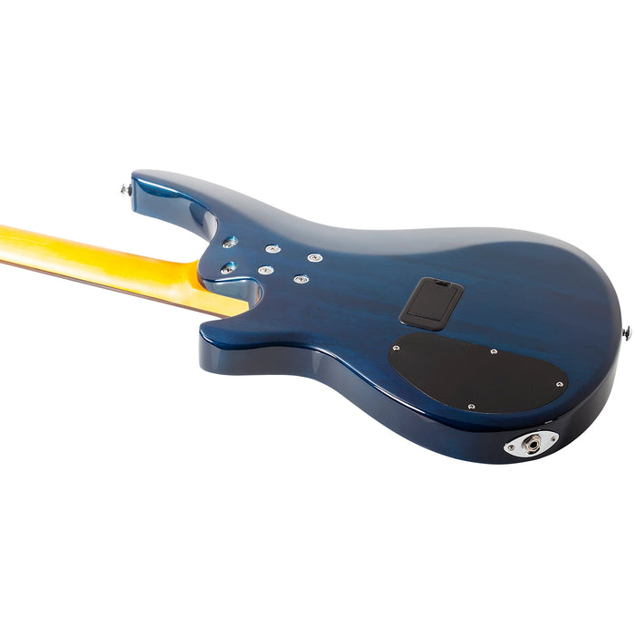 Schecter C-4 Plus Electric Bass Guitar - Ocean Blue Burst