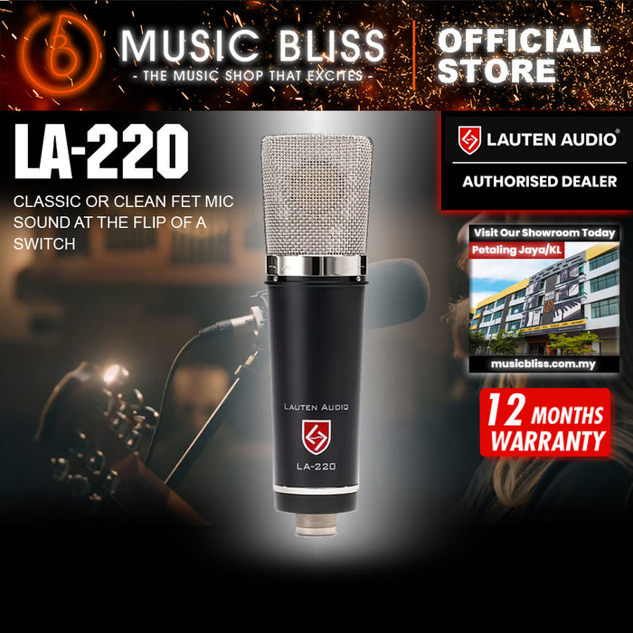 Lauten Audio LA-220 V2 Large-diaphragm Condenser Microphone