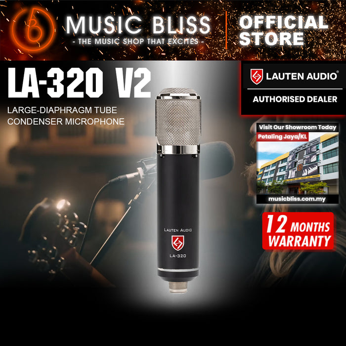 Lauten Audio LA-320 V2 Large-diaphragm Tube Condenser Microphone