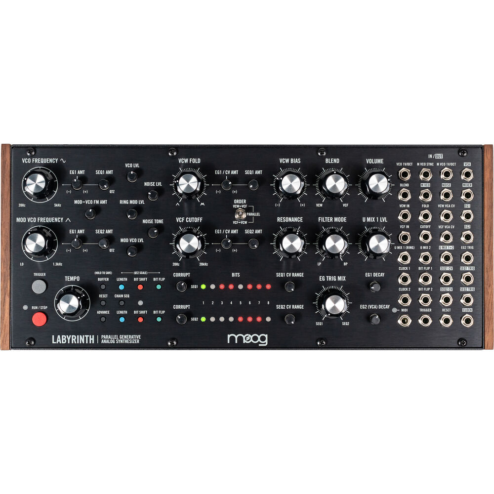 Moog Labyrinth Semi-modular Parallel Generative Analog Synthesizer
