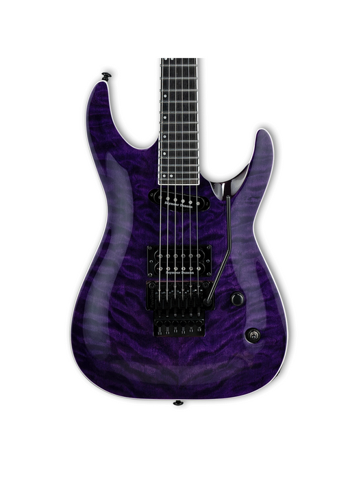 ESP LTD Andy LaRocque ALR-II Electric Guitar - See-Thru Purple
