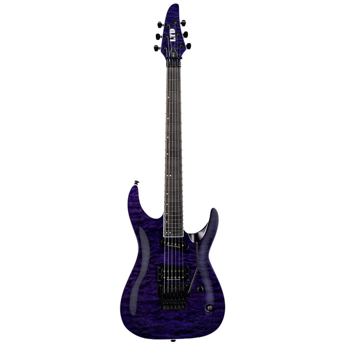 ESP LTD Andy LaRocque ALR-II Electric Guitar - See-Thru Purple