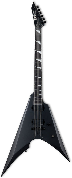 ESP LTD Arrow-1000NT Left Handed Electric Guitar - Charcoal Metallic Satin - Music Bliss Malaysia
