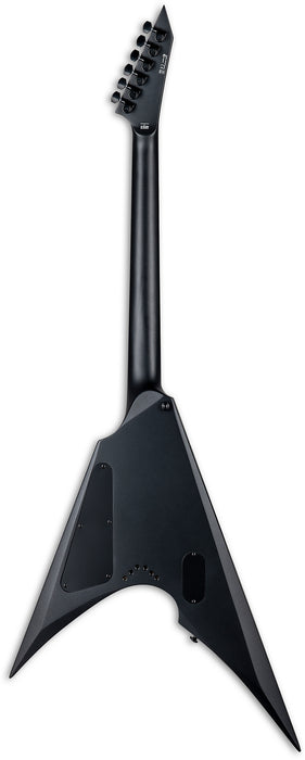 ESP LTD Arrow-1000NT Left Handed Electric Guitar - Charcoal Metallic Satin - Music Bliss Malaysia