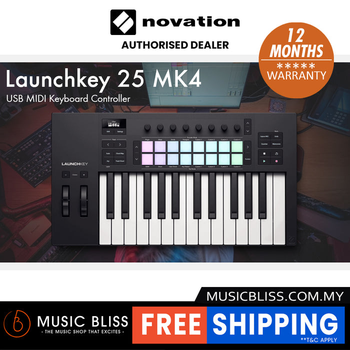 Novation Launchkey 25 MK4 25-key Keyboard Controller