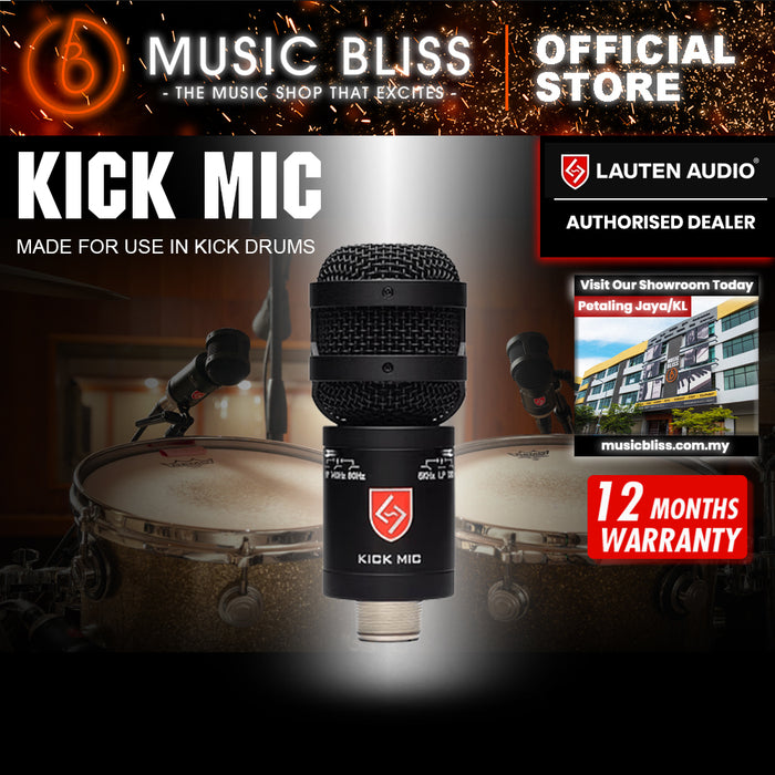 Lauten Audio Kick Mic FET Condenser Kick Drum Microphone