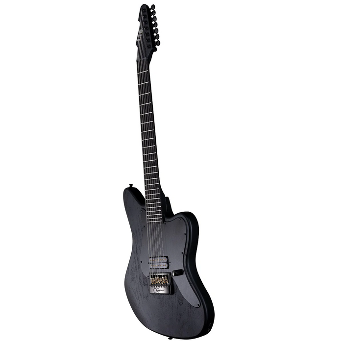 ESP LTD Alex Wade XJ Signature 7-string Baritone Electric Guitar - Black Satin