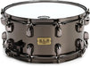 Tama LBR1465 S.L.P. Black Brass Snare Drum - 6.5 x 14" - Black Nickel - Music Bliss Malaysia