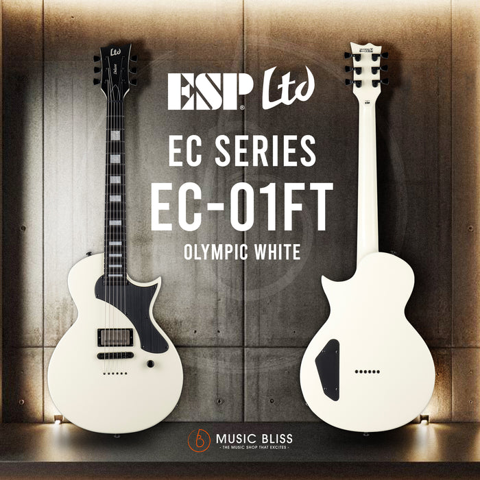 ESP LTD EC-01FT Electric Guitar - Olympic White