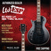 ESP LTD Deluxe EC-1000 Piezo LH Left-Handed Electric Guitar – See Thru Black - Music Bliss Malaysia