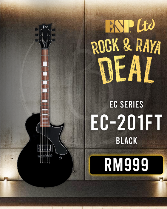 ESP LTD EC-201FT Electric Guitar - Black