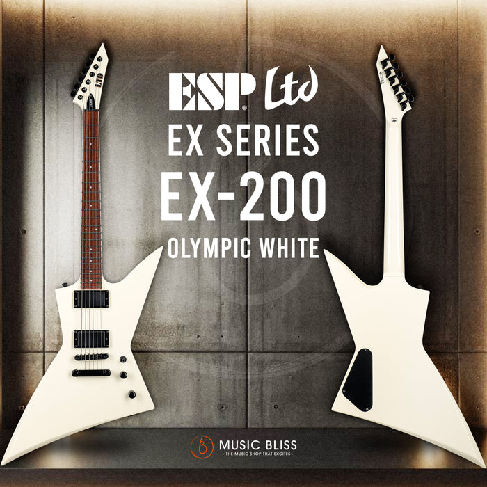 ESP LTD EX-200 Solidbody Electric Guitar - Olympic White