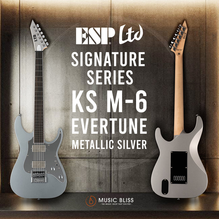 ESP LTD Ken Susi KS-M6 - Metallic Silver