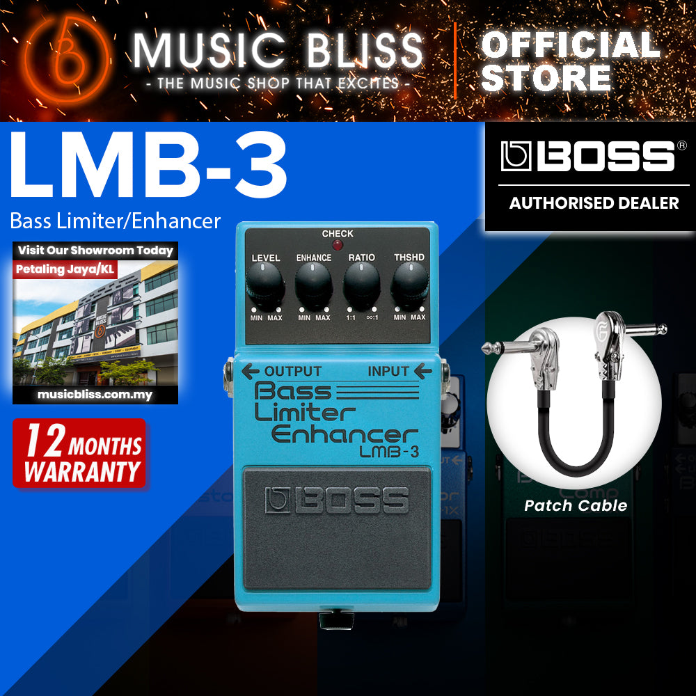 Boss LMB-3 Bass Limiter/Enhancer Pedal | Music Bliss Malaysia