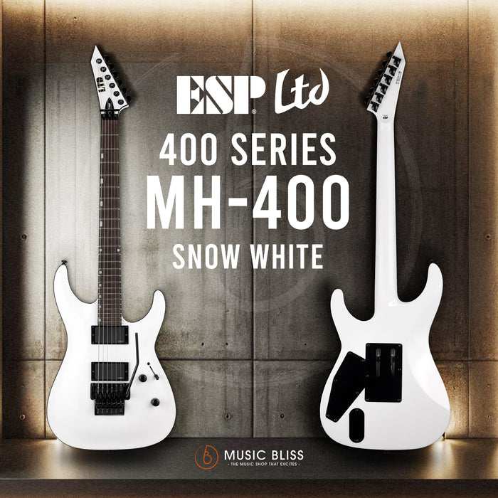 ESP LTD MH-400 Electric Guitar - Snow White