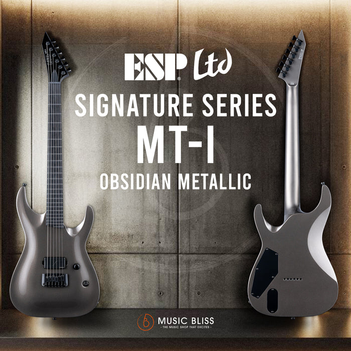 ESP LTD Mick Thomson MT-1 Signature Electric Guitar - Obsidian Metallic