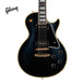 GIBSON 1954 LES PAUL CUSTOM STAPLE PICKUP REISSUE VOS ELECTRIC GUITAR - EBONY - Music Bliss Malaysia