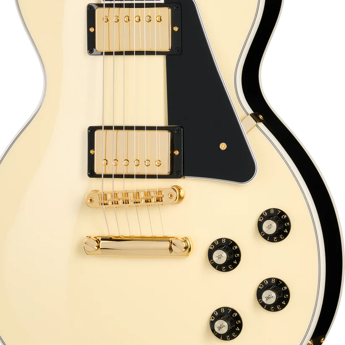 GIBSON LES PAUL CUSTOM 70S ELECTRIC GUITAR - BUTTERCREAM TOP
