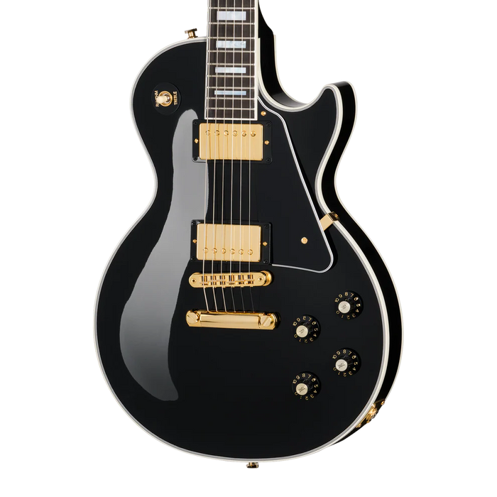 GIBSON LES PAUL CUSTOM 70S ELECTRIC GUITAR - EBONY