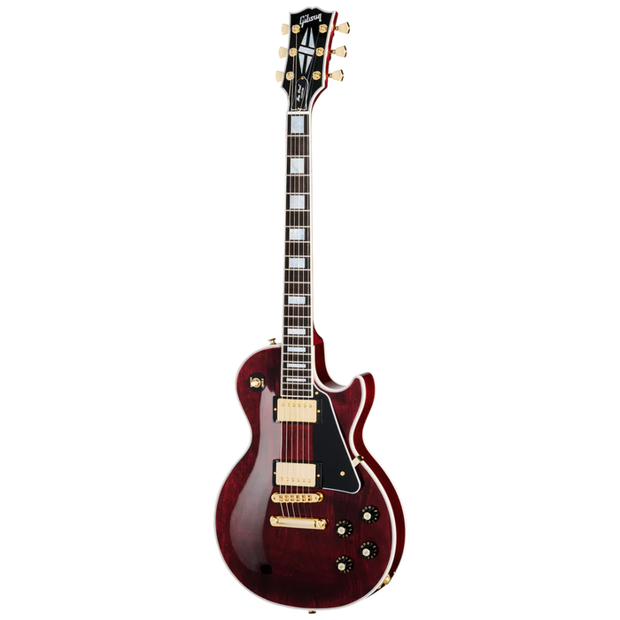 GIBSON LES PAUL CUSTOM 70S ELECTRIC GUITAR - WINE RED