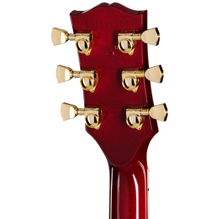 GIBSON LES PAUL CUSTOM 70S ELECTRIC GUITAR - WINE RED