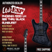 ESP LTD Phoenix-1000 Left Handed Electric Guitar - See Thru Black Sunburst - Music Bliss Malaysia