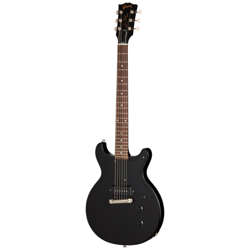 GIBSON LES PAUL JUNIOR DOUBLE CUT ELECTRIC GUITAR - EBONY