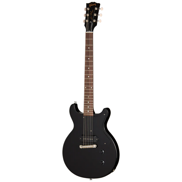 GIBSON LES PAUL JUNIOR DOUBLE CUT ELECTRIC GUITAR - EBONY