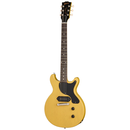GIBSON LES PAUL JUNIOR DOUBLE CUT ELECTRIC GUITAR - TV YELLOW
