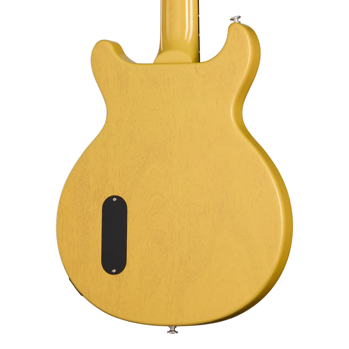 GIBSON LES PAUL JUNIOR DOUBLE CUT ELECTRIC GUITAR - TV YELLOW