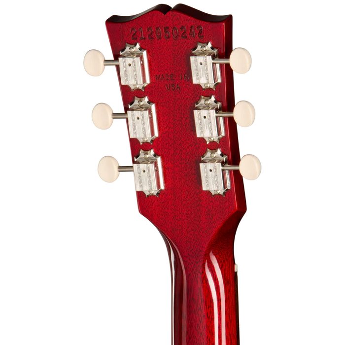 GIBSON LES PAUL JUNIOR DOUBLE CUT ELECTRIC GUITAR - VINTAGE CHERRY