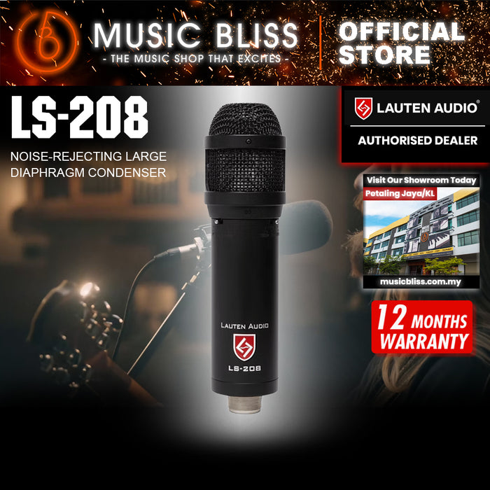 Lauten Audio LS-208 Large-diaphragm End-address Condenser Microphone