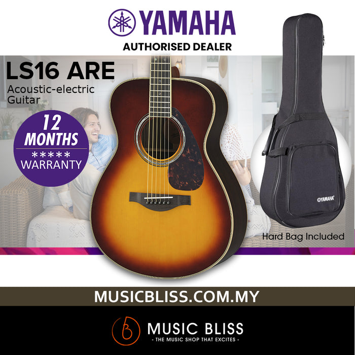 Yamaha LS16 ARE Acoustic Guitar with FREE Hard Bag