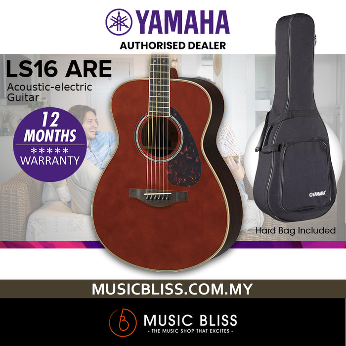 Yamaha LS16 ARE Acoustic Guitar with FREE Hard Bag