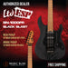 ESP LTD SN-1000 FR Electric Guitar - Black Blast - Music Bliss Malaysia