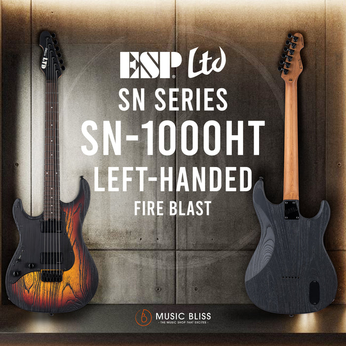 ESP LTD SN-1000 HT Left-handed Electric Guitar - Fire Blast