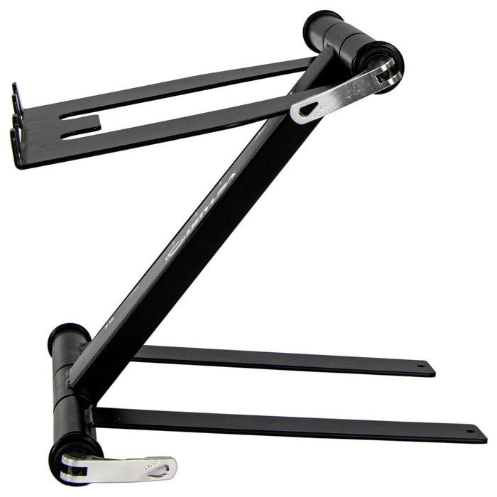 ODYSSEY Pioneer Smart Laptop Stand with High Speed 3.2 Media Hub Black