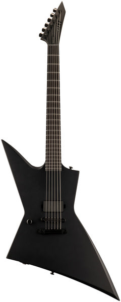 ESP LTD EX Black Metal Left Handed Electric Guitar - Black Satin - Music Bliss Malaysia