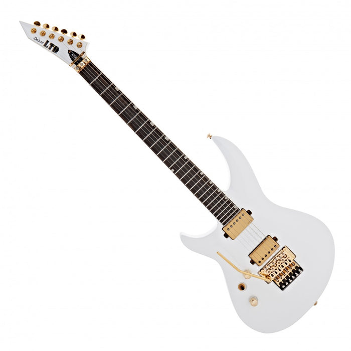 ESP LTD H3-1000FR Left Handed Electric Guitar - Snow White - Music Bliss Malaysia