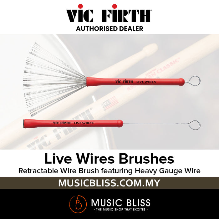 Vic Firth LW Live Wire Brush