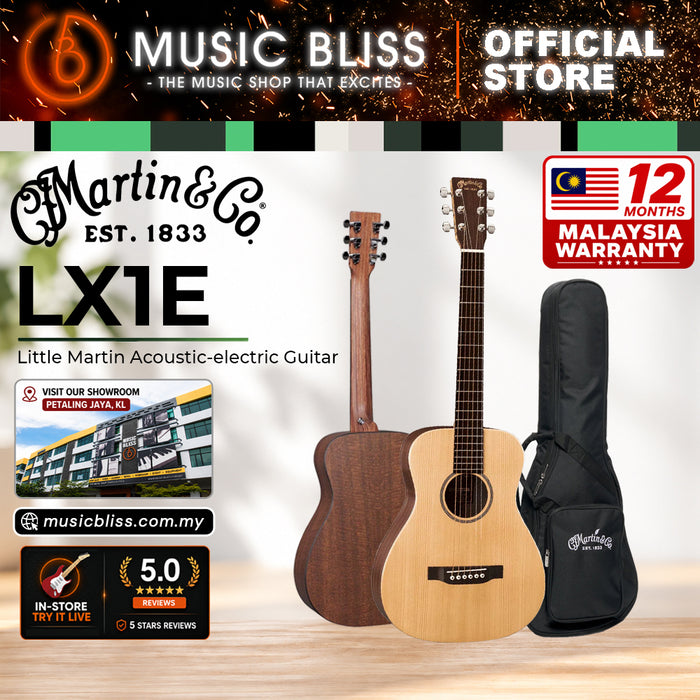 Martin LX1E Little Martin Acoustic-electric Guitar - Natural