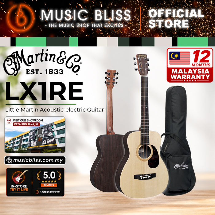 Martin LX1RE Little Martin Acoustic-electric Guitar - Natural
