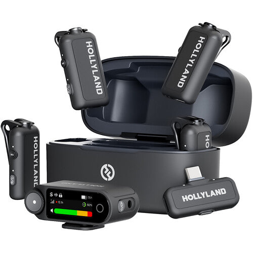 Hollyland Lark Max 2 Combo 4-person Digital Wireless Microphone System