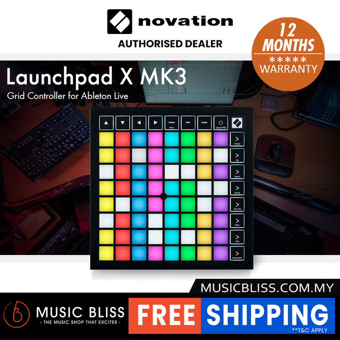 Novation Launchpad X MK3 Grid Controller for Ableton Live
