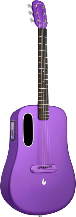 Lava ME 4 38″ Carbon Fiber Acoustic-Electric Guitar with Space Bag - Purple - Music Bliss Malaysia
