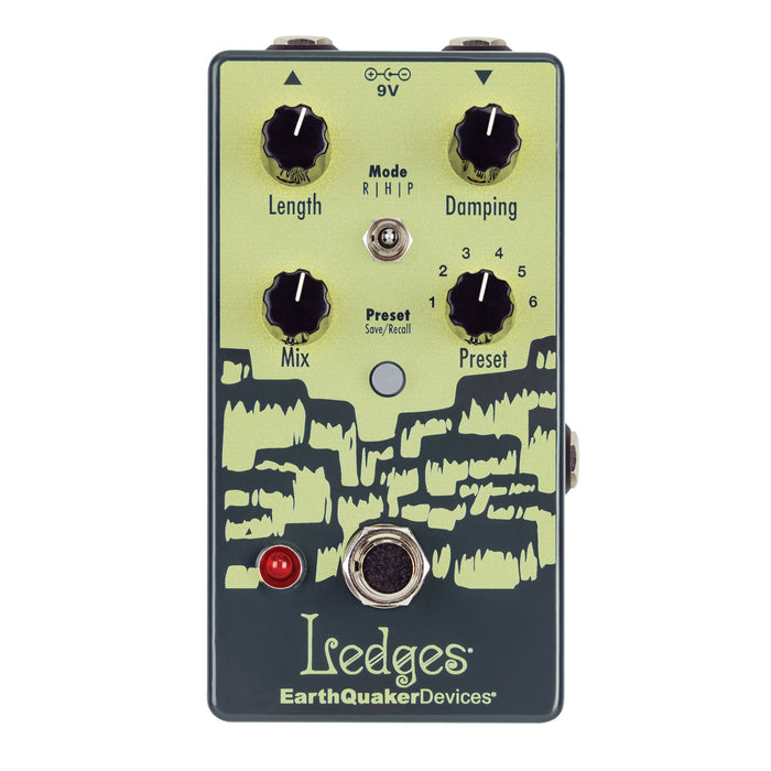 EarthQuaker Devices Ledges Tri-Dimensional Reverberation Pedal - Music Bliss Malaysia