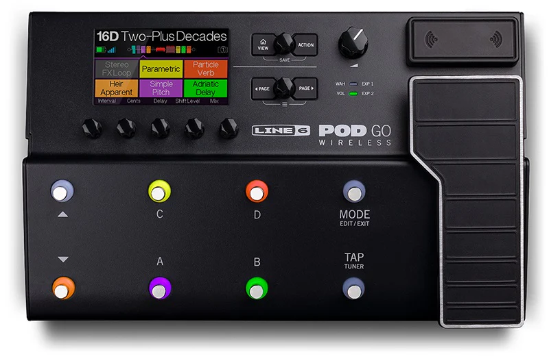 Line 6 POD Go Wireless Guitar Multi-effects Floor Processor