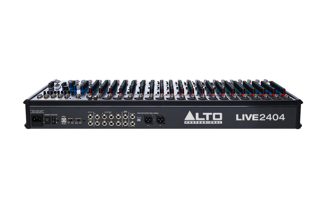 Alto LIVE 2404 24-Channel 4-Bus Mixer - Music Bliss Malaysia