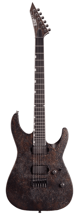 ESP Original M-II CTM NT Ebony FB - Rusty Iron [MIJ - Made in Japan] - Music Bliss Malaysia